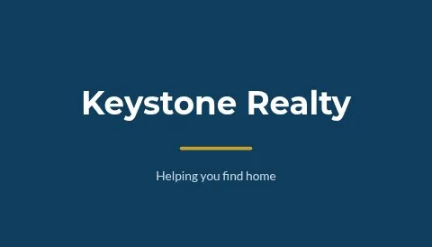 Real estate bold business card template